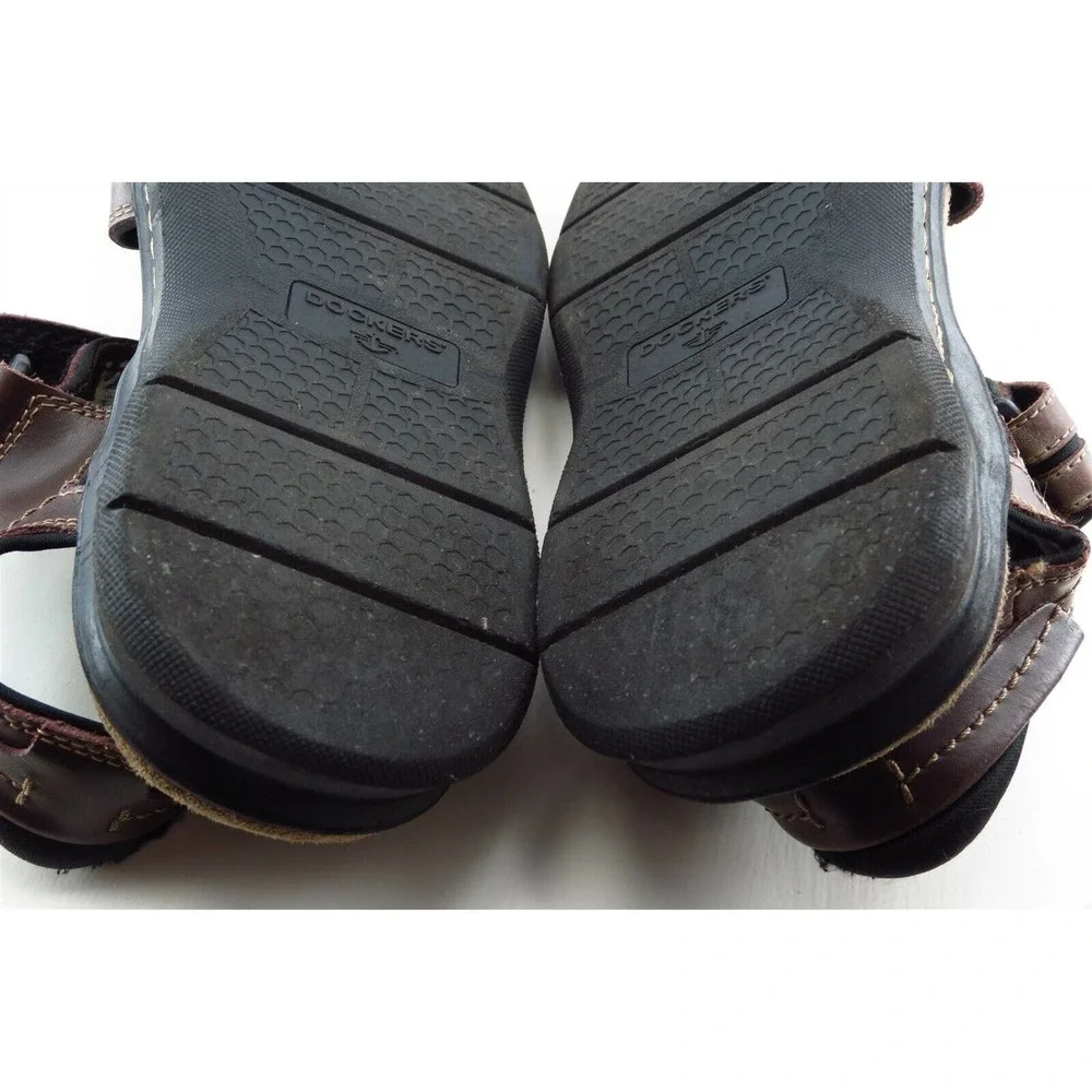 DOCKERS Size 10 M Brown Sports‎ Leather Men Shoes